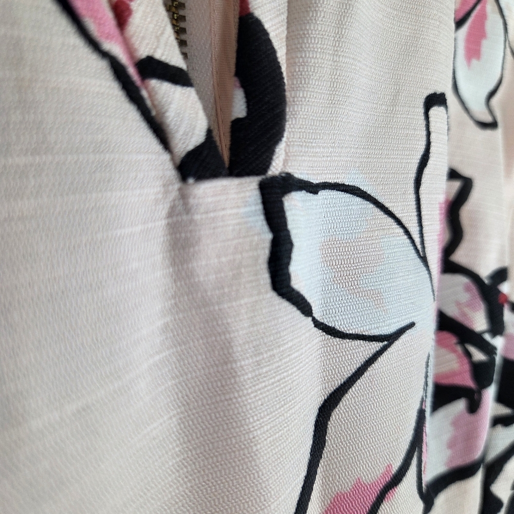 Lilly Pulitzer Tiger Lilly Floral Print Sleeveless Textured Mini Sheath Dress - Picture 6 of 13